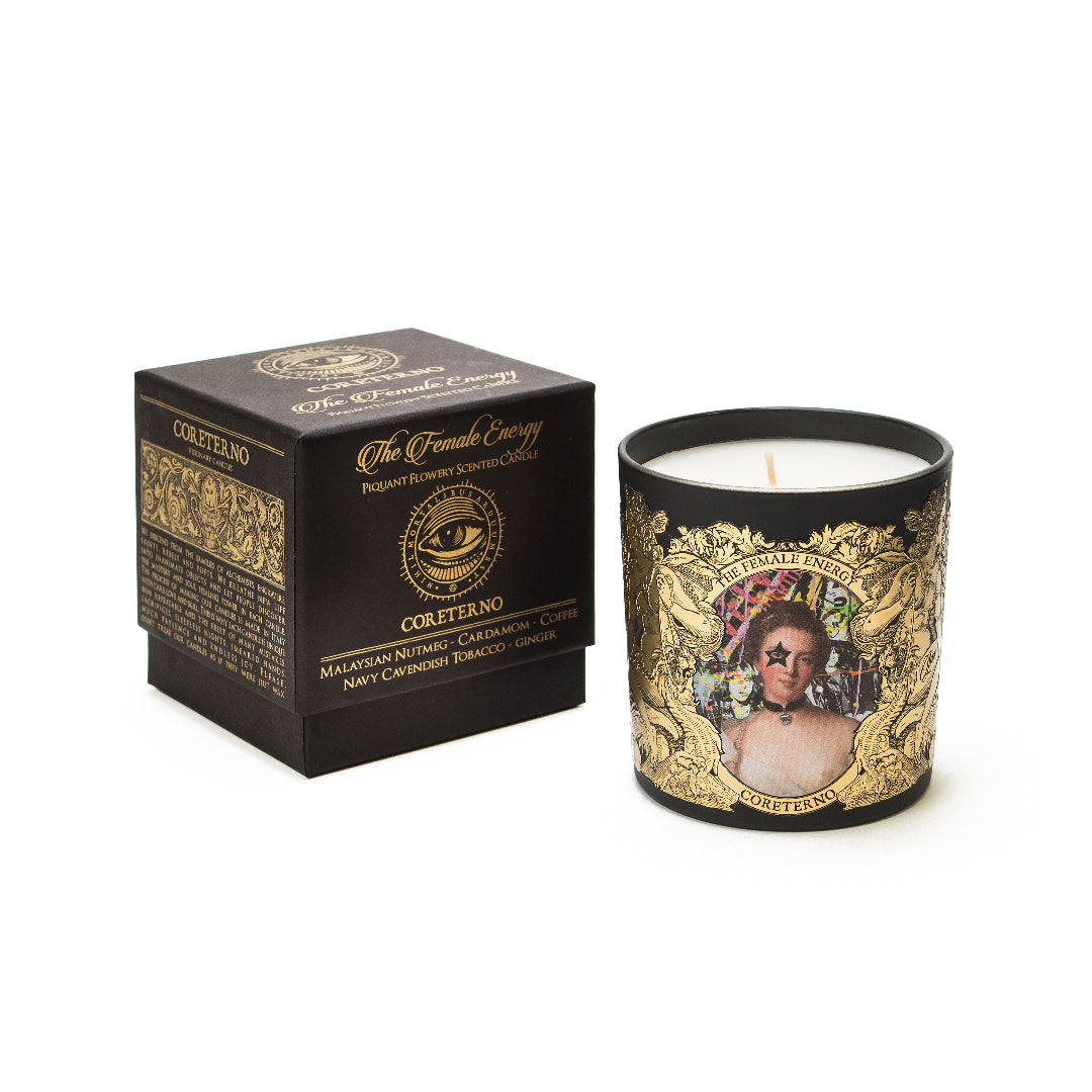 【CORETERNO】<br>センティッドキャンドル240g<br>THE FEMALE ENERGY