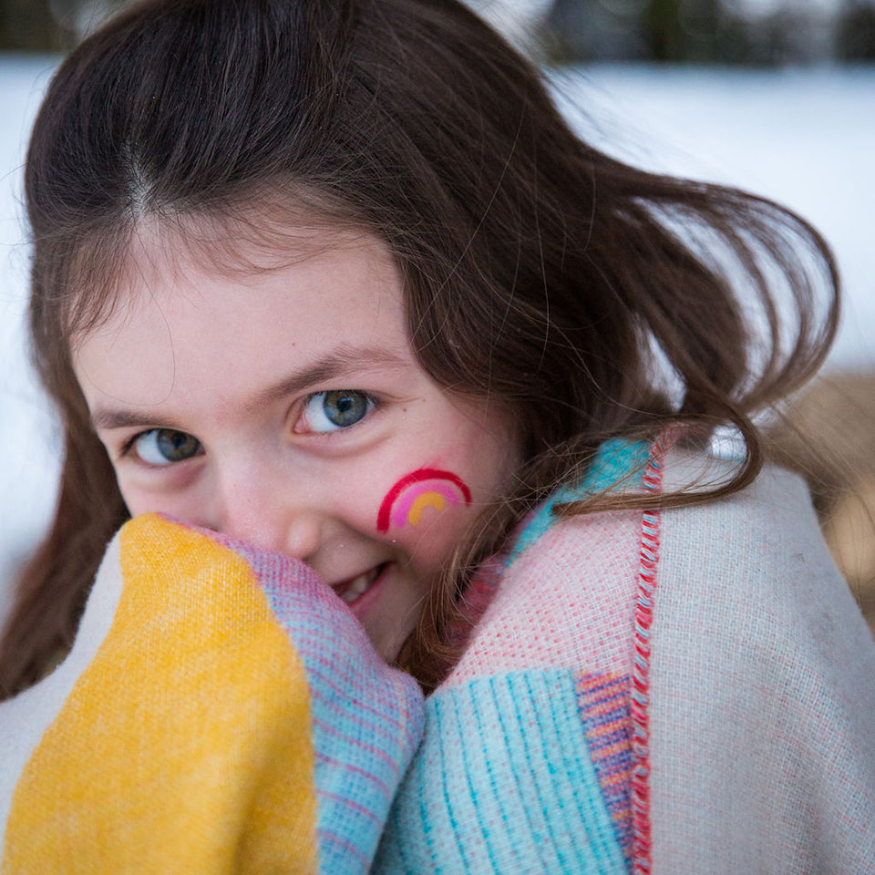 【namaki(ナマキ)】<br>フェイスペイント ペンシル(赤紫)