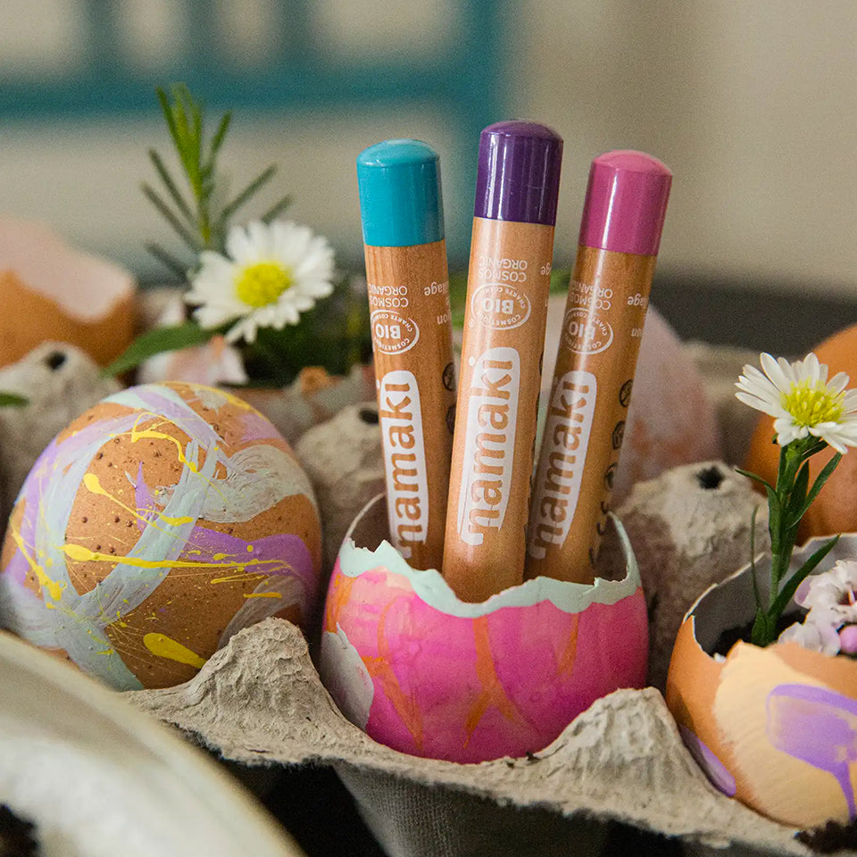 【namaki(ナマキ)】<br>フェイスペイント ペンシル(ターコイズ)