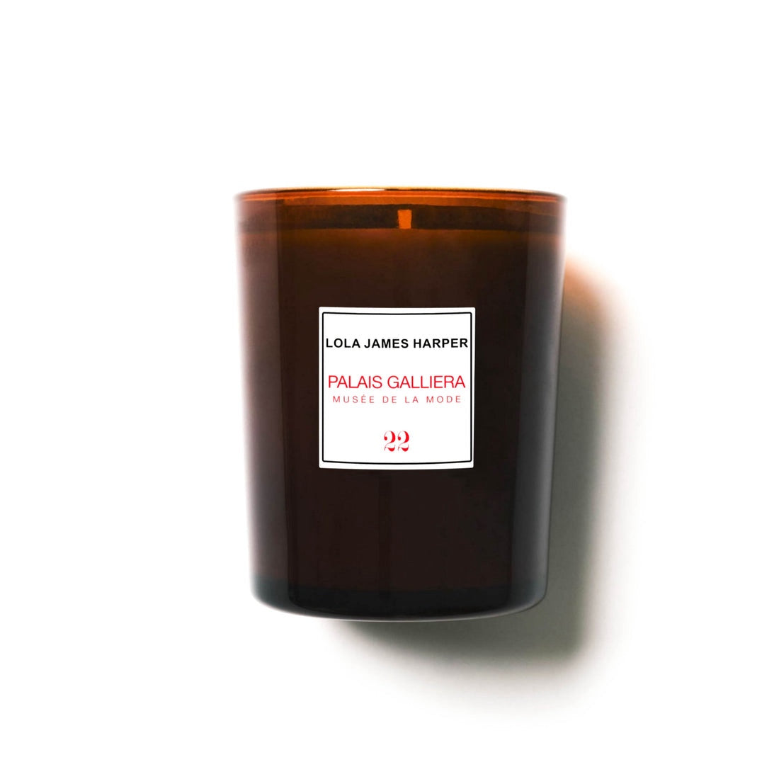 【Lola James Harper】<br>キャンドル 190g<br>#22 PALAIS GALLIERA MUSEE DE LA MODE