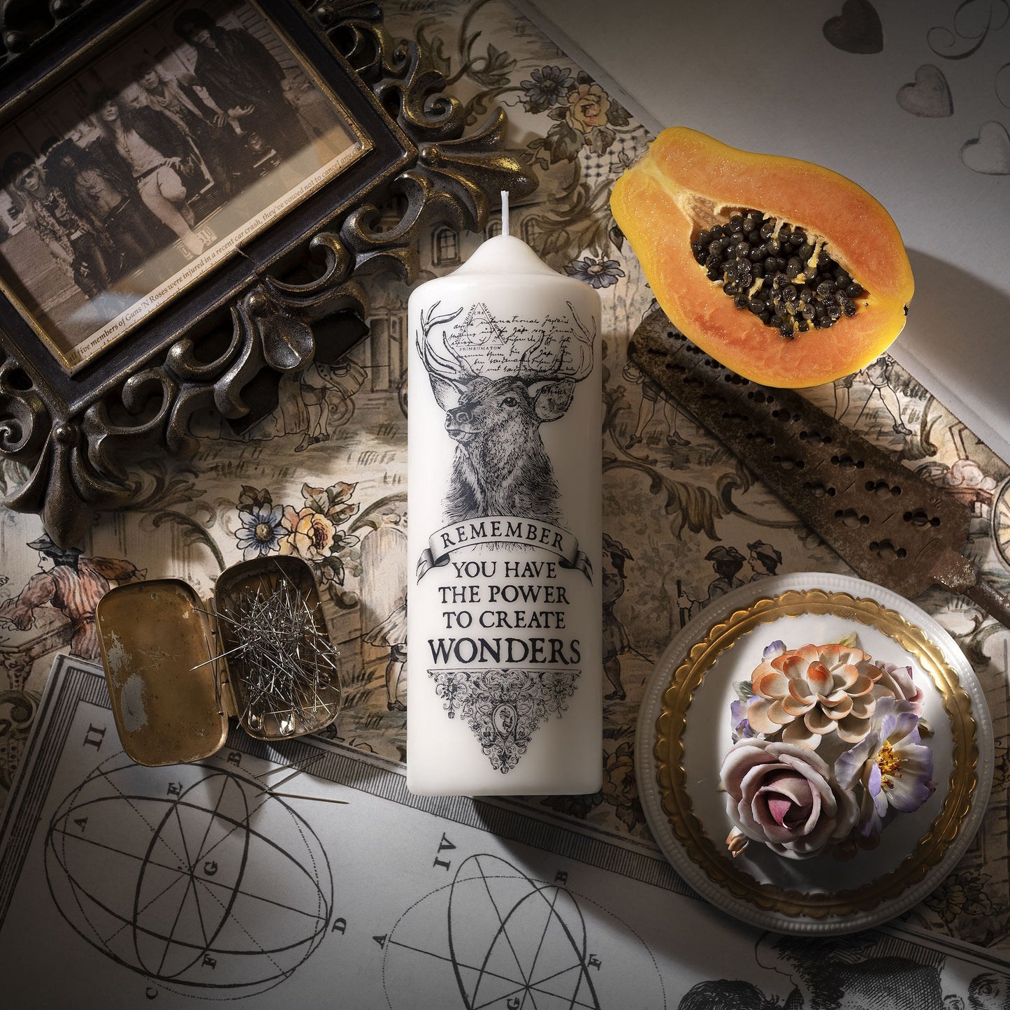 【CORETERNO】<br>ピラーキャンドル<br>WONDERS