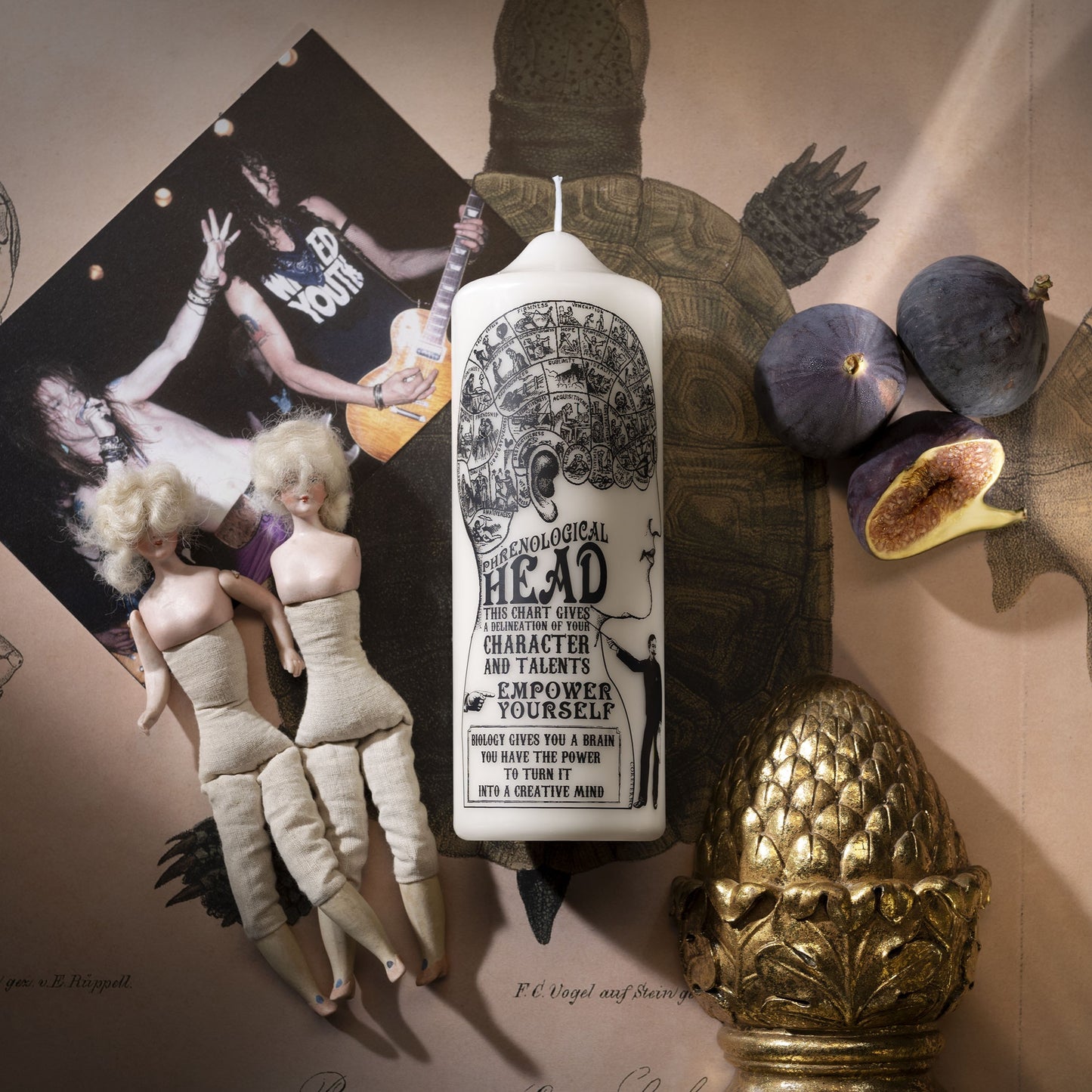 【CORETERNO】<br>ピラーキャンドル<br>PHRENOLOGY