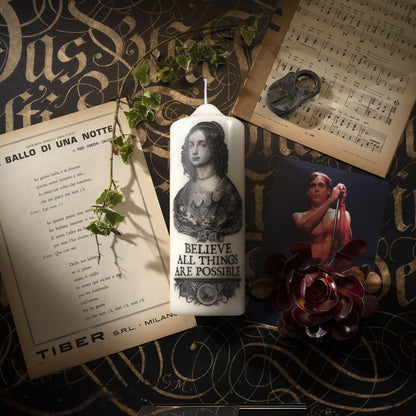 【CORETERNO】<br>ピラーキャンドル<br>BELIEVE