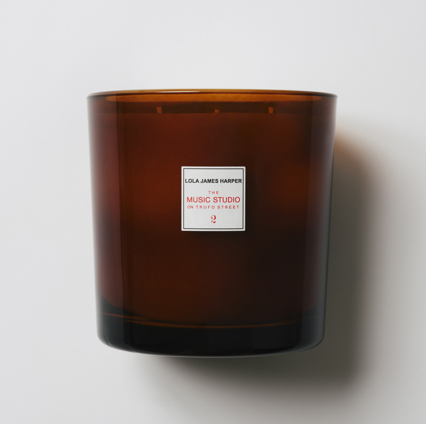 【Lola James Harper】<br>キャンドル 1kg<br>#2 THE MUSIC STUDIO ON TRUFO STREET