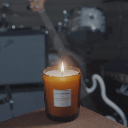 【Lola James Harper】<br>キャンドル 190g<br>#2 THE MUSIC STUDIO ON TRUFO STREET