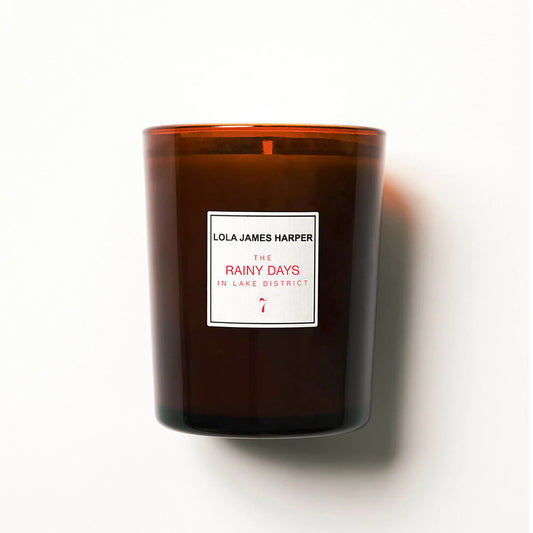 【Lola James Harper】<br>キャンドル 190g<br>#7 THE RAINY DAYS IN LAKE DISTRICT
