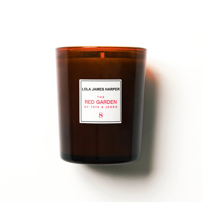【Lola James Harper】<br>キャンドル 190g<br>#8 THE RED GARDEN OF TATA & JEDDO