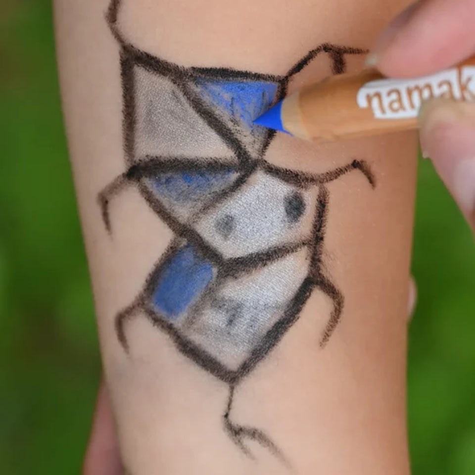 【namaki（ナマキ）】<br>フェイスペイント ペンシル（ブルー）