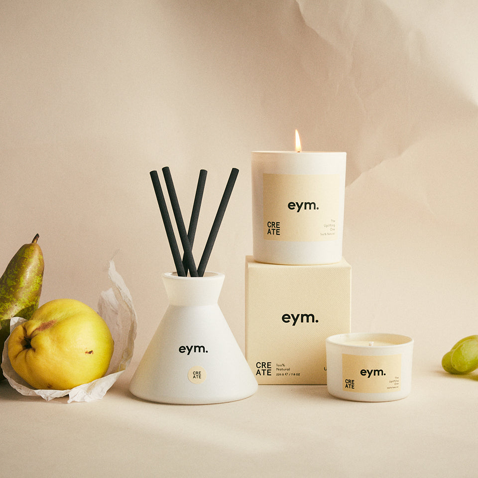 【eym】<br>スタンダードキャンドル　CREATE（クリエイト）