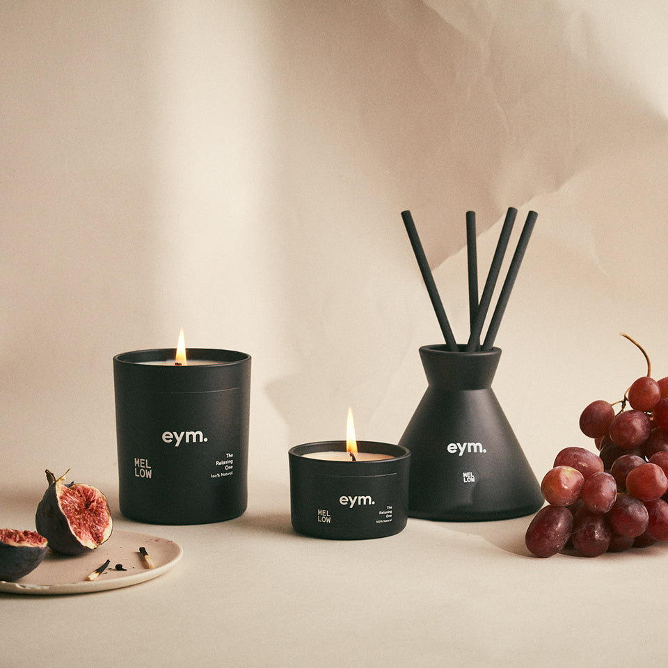 【eym】<br>スタンダードキャンドル　MELLOW（メロウ）