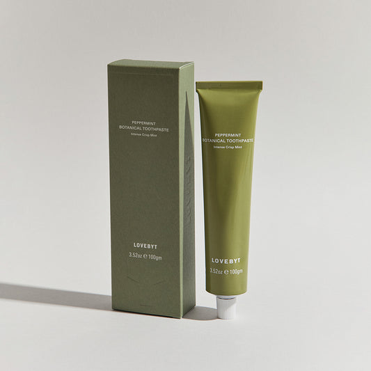 【LOVEBYT(ラブバイト)】<br>ナチュラル 歯磨き粉 ペパーミント<br>NEW！Coming Soon