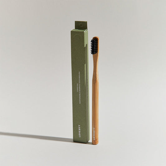 【LOVEBYT(ラブバイト)】<br>ナチュラル バンブー 歯ブラシ<br>NEW！Coming Soon