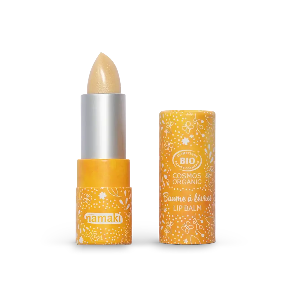 【namaki（ナマキ）】<br>リップクリーム シャイニー（バニラ）