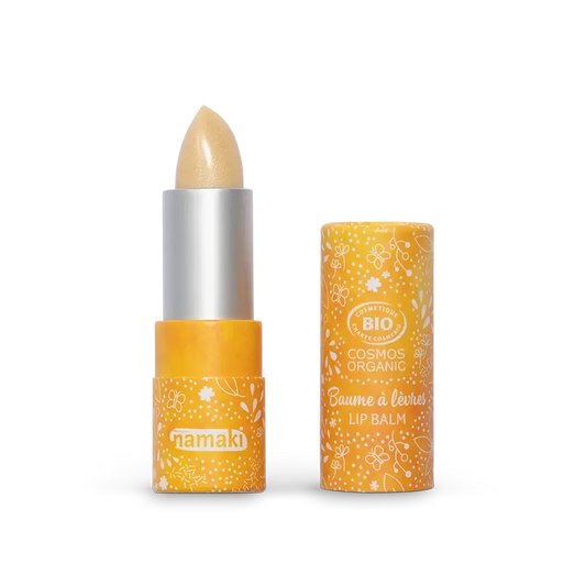 【namaki（ナマキ）】<br>リップクリーム シャイニー（バニラ）