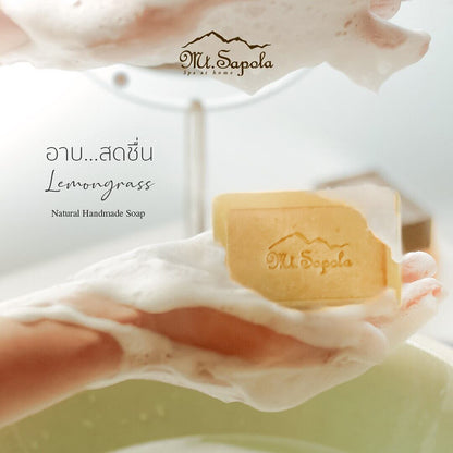 【Mt.sapola(マウントサポラ)】<br>ナチュラルソープ　レモングラス