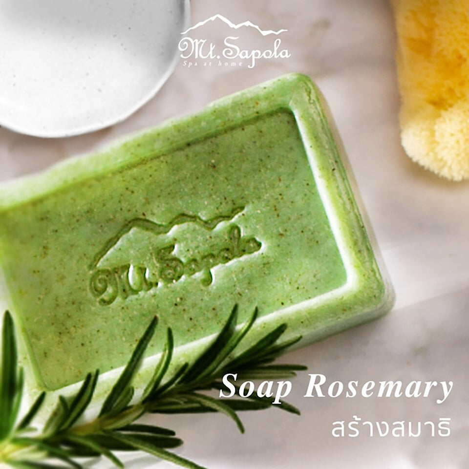 【Mt.sapola(マウントサポラ)】<br>ナチュラルソープ　ローズマリー