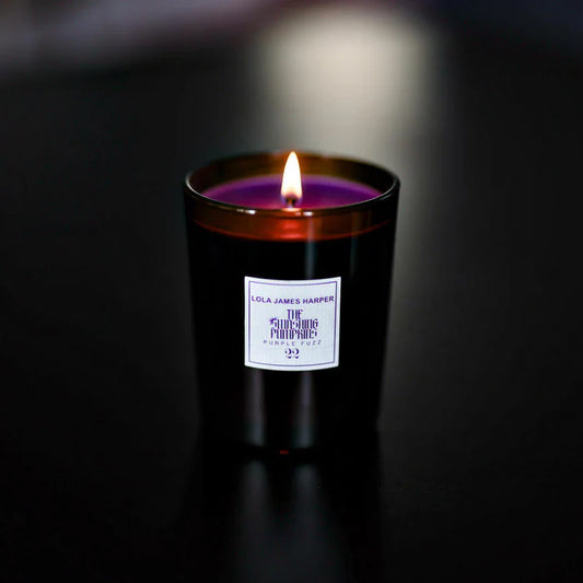 【Lola James Harper】<br>キャンドル 190g<br>#22  THE SMASHING PUMPKINS PURPLE FUZZ